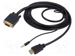 A-HDMI-VGA-03-10 - GEMBIRD