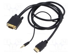 A-HDMI-VGA-03-6 - GEMBIRD