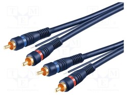 C-2RCA2RCA-R-BL050 - Goobay