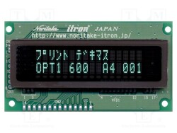 CU16025-UW2J - NORITAKE Itron