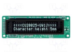 CU20025-UW1J - NORITAKE Itron