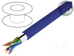 F/UTP5E-FCCA-100BL - Goobay