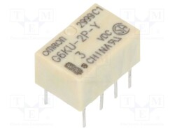 G6KU-2P-Y-3DC - OMRON Electronic Components