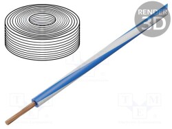 H07Z-K-1X1.5BL-WH - HELUKABEL