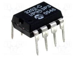 MCP3202-CI/P - MICROCHIP TECHNOLOGY