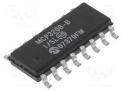 MCP3208-BI/SL - MICROCHIP TECHNOLOGY