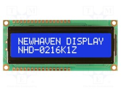 NHD-0216K1Z-NWBL - NEWHAVEN DISPLAY INTERNATIONAL