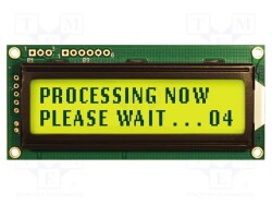 NHD-0216K3Z-FLG3 - NEWHAVEN DISPLAY INTERNATIONAL