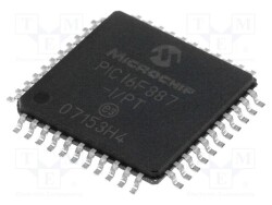 PIC16F887-I/PT - MICROCHIP TECHNOLOGY