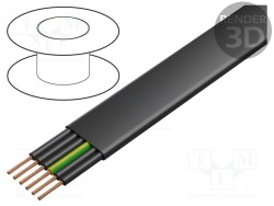 PVC-FLACH-6G0.75 - HELUKABEL