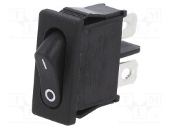 R6ABLKBLKFF - E-SWITCH