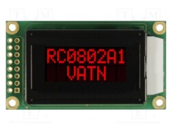 RC0802A1-LLR-JWVE - RAYSTAR OPTRONICS