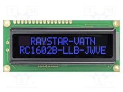 RC1602B-LLB-JWVE - RAYSTAR OPTRONICS