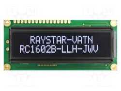 RC1602B4-LLH-JWV - RAYSTAR OPTRONICS