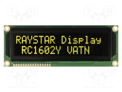 RC1602Y-LLY-JWVE - RAYSTAR OPTRONICS