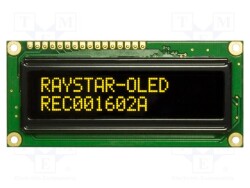 REC001602AYPP5N01 - RAYSTAR OPTRONICS