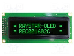 REC001602CGPP5N01 - RAYSTAR OPTRONICS