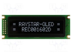 REC001602DWPP5N001 - RAYSTAR OPTRONICS