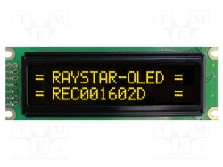 REC001602DYPP5N01 - RAYSTAR OPTRONICS