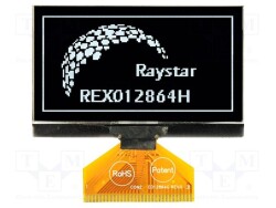 REX012864HWPP3N0 - RAYSTAR OPTRONICS