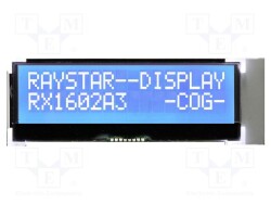 RX1602A3-BIW-TS - RAYSTAR OPTRONICS