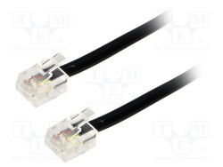 TEL-RJ11-BK/03 - BQ CABLE