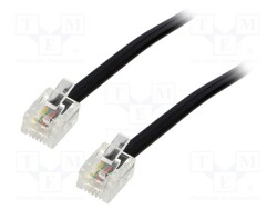 TEL-RJ11-BK/10 - BQ CABLE