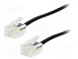 TEL-RJ11-BK/20 - BQ CABLE