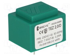 TEZ2/D/7.5V - BREVE TUFVASSONS