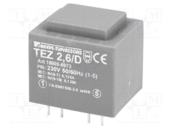 TEZ2.6/D/9-9V - BREVE TUFVASSONS