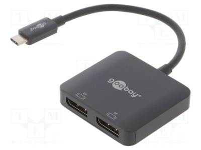 USBC-2DP-BK - 1